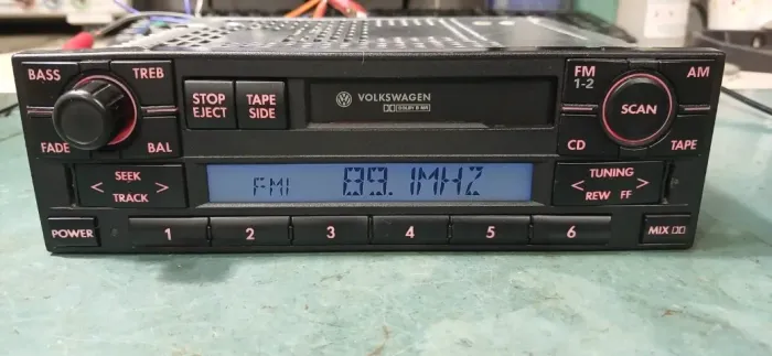 Radio Toca Fitas Original VW Premium IV com Bluetooth