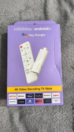 H96 MAX 8gb Smart Tv com Android
