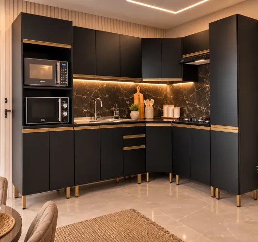 Promoção cozinha modulada Vollare