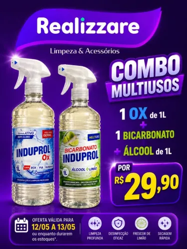 Combo C/02 Multiusos de Limpeza 