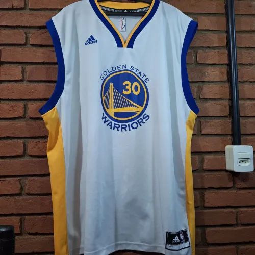 Camisa basquete Golden State Warriors adidas grandona
