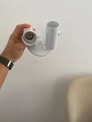 Luminária spot B2 liso branco para 2 lâmpadas 