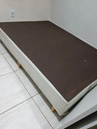 Vendo base box mais colchão de casal