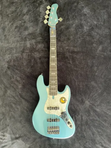 Baixo Marcus Miller V7 Alder-5 LPB Azul 2Gen