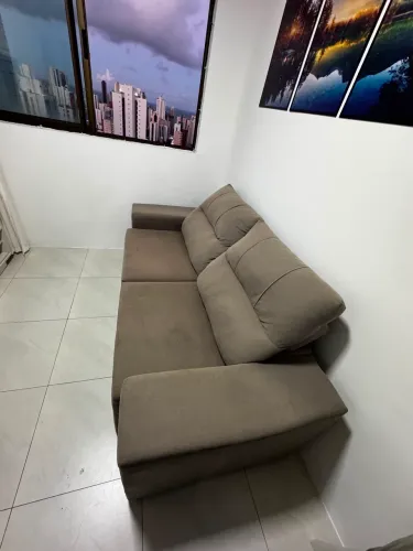 Sofá retrátil 2 lugares