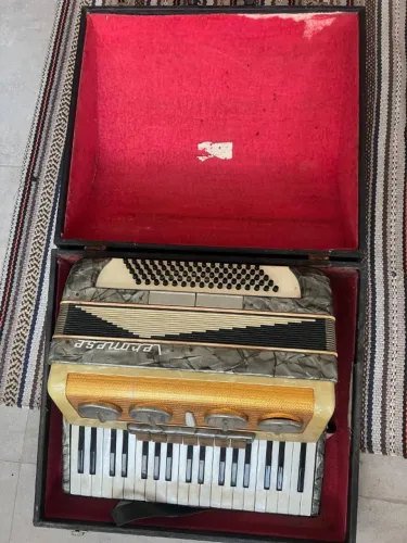 Acordeon / Sanfona Veronese 80 Baixos - 7 Registros - Com Estojo