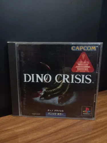 JOGO DINO CRISIS JP PS1 ORIGINAL COMPLETO