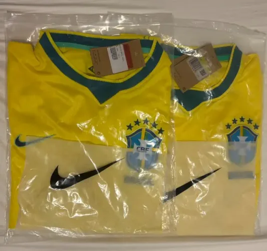 Camisas Seleção Brasileira 2026 - Tamanhos P e G