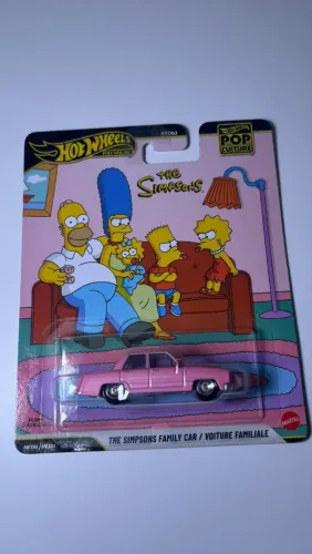 Hotwheels Premium Pop culture - The Simpsons Family Car