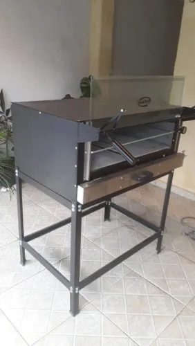 Forno industrial médio gás para Pizza