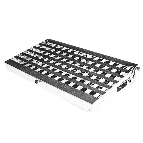 Pedalboard Linha Inox Premium 75x40 - Estrutura Profissional