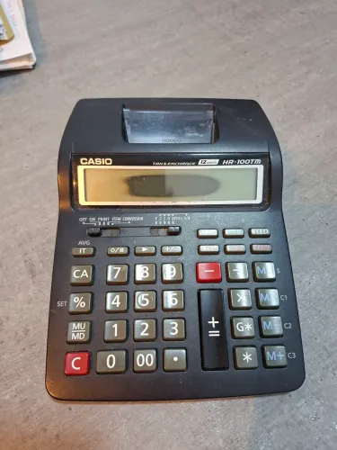 Calculadora Casio HR-100 Tm (Sem cabo de força)