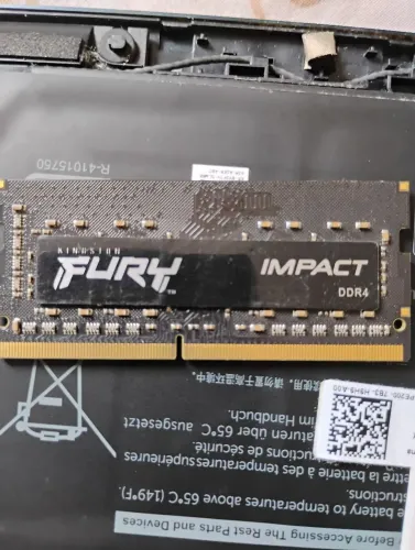 Memória ram DDR4 4GB Fury