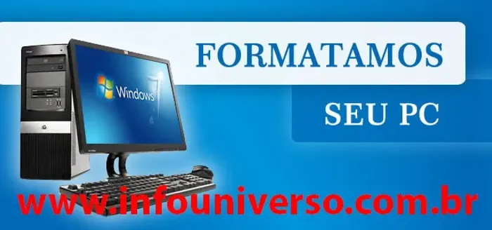 Formatação de Computadores e Notebooks - R$ 65,00