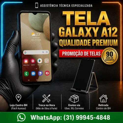 Tela Samsung Galaxy A12 ? Qualidade Que Você Merece!