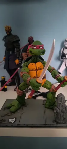 Action figure Neca Tartarugas Ninja TMNT Leonardo Mirage
