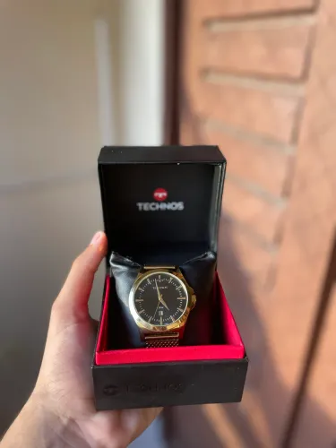 Relógio Technos Steel Dourado Masculino 2115MZBS/1P - Usado com Caixa