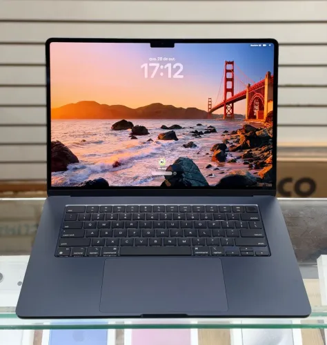 Macbook air 15 polegadas m3 16gb / 512gb saúde da bateria 100% LOJA FÍSICA ( 16 / 512 )