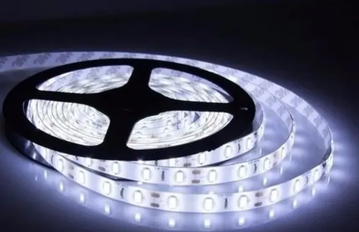  Fita Led 5050 Ip66 - Branco Frio Com Silicone 1 Metro Arduino Automação COD-CP419