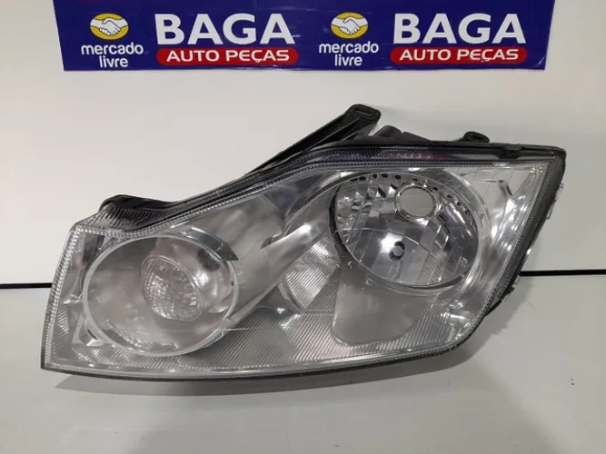 Farol Esquerdo Ecosport Cromado 2008 2009 2010 2011 2012 Original BG223