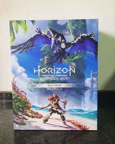Horizon Forbidden West Aloy estátua - Darkhorse