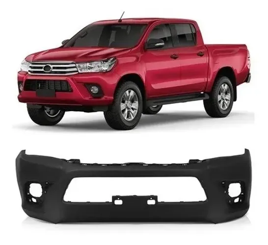 Parachoque Dianteiro Hilux 2016 à 2018 Srv - Cabine Dupla