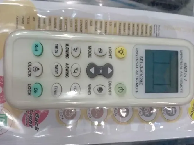 Controle universal para ar condicionado produto novo entregamos em Poa-rs
