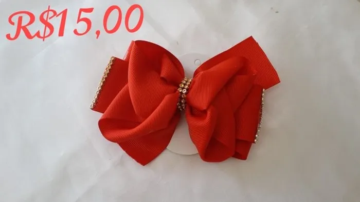 Laços de cabelo infantil exclusivo 