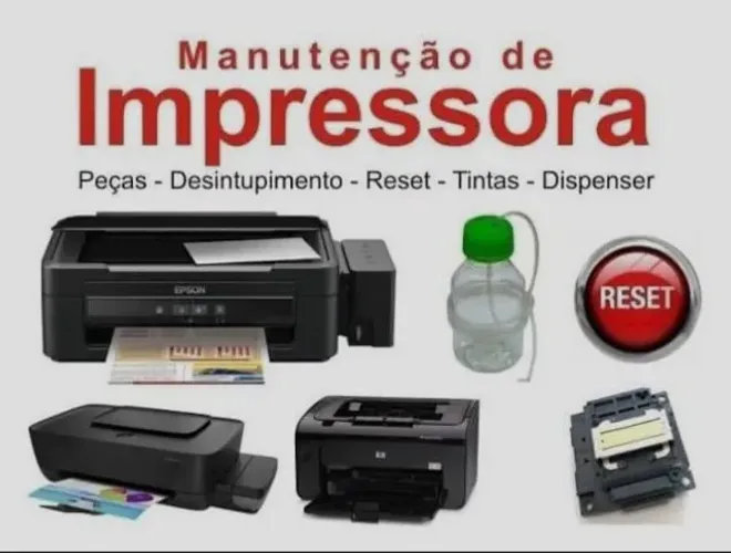 Serviço de manutenção em impressoras Epson todos os modelos