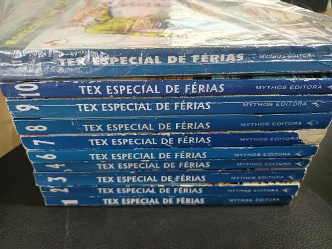 (item 260) Tex Especial de Férias - Coleção completa 11 revistas