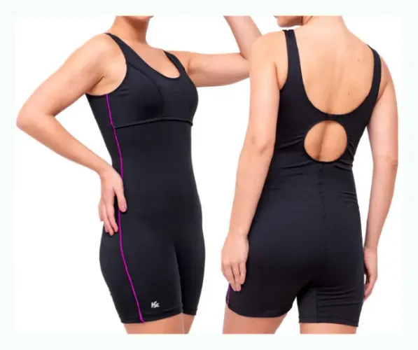 Maio Macaquinho Kanxa Hidroginastica SLIM pto