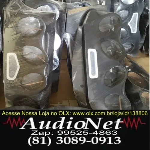 Tampa Personalizada para alto falante 6x9 Flat Carro Onix Celta Palio Gol Corsa Agile Hb20