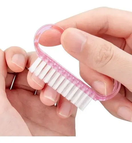 Escovinha Para Unhas Cores Diversas Salão Manicure