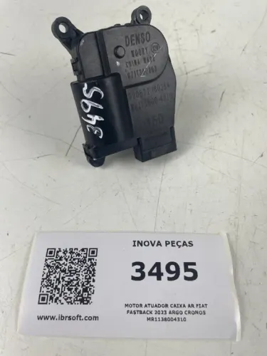 Motor Atuador Caixa Ar Fiat FastBack 2023 Argo Cronos Mr1138004310