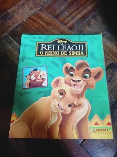 O rei leão 2 - álbum de figurinhas