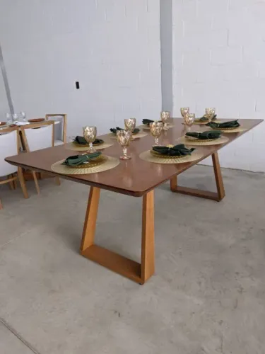 Mesa de Jantar 2.20x1.10 Tampo laminado + 8 Cadeira a sua escolha.