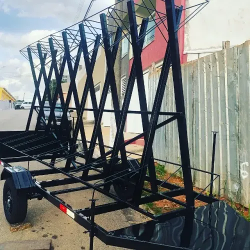 carreta para 20 bikes