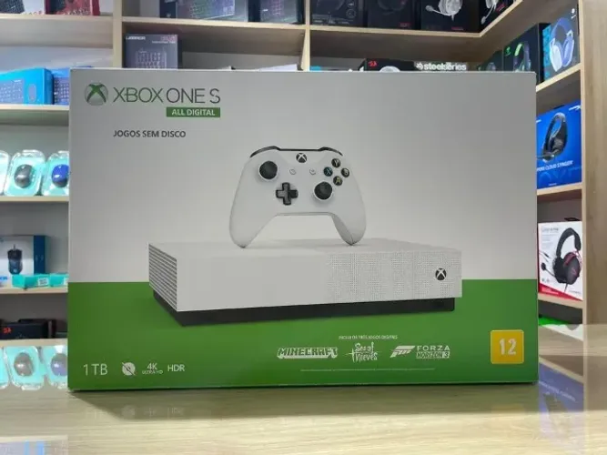 Console Xbox One S 1TB All Digital - Loja Física | Ate 12x Sem Juros