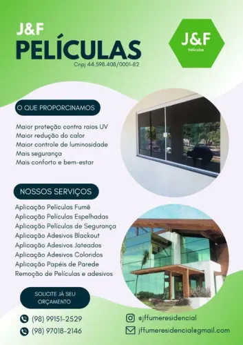 Fumê, Insufilm, Adesivos, Películas e etc. 