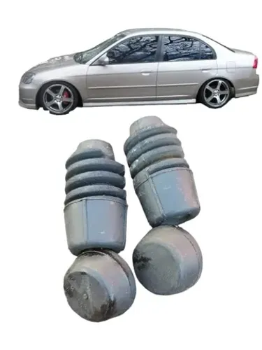 Kit de borracha ajuste do capô Honda Civic 2001/2006