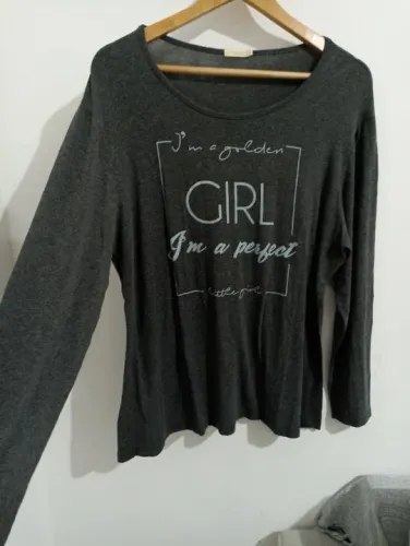 blusa de manga longa feminina