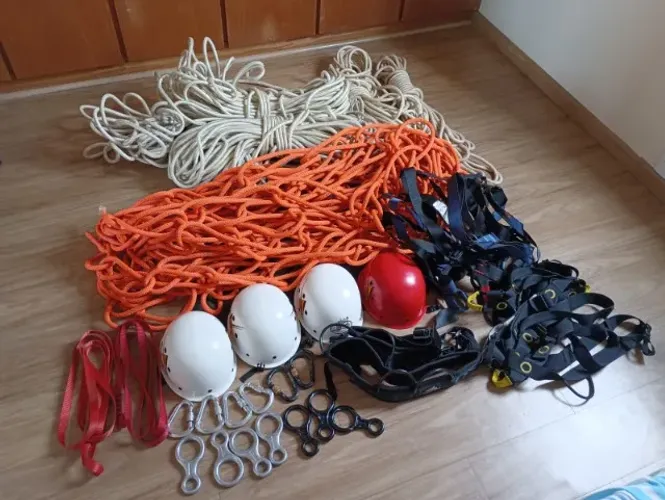 Kit de Equipamentos Altura e Rappel