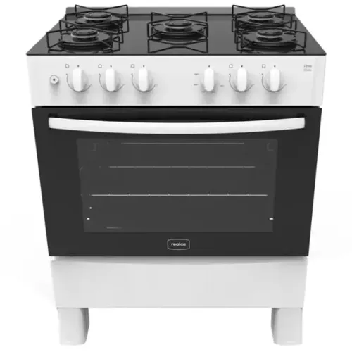 Fogão 5 bocas mesa de vidro realce frete grátis entrego hoje R$ 1.199,99 a vista