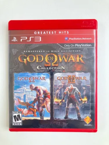 Jogo God of War Collection Remastered no High Definition PS3