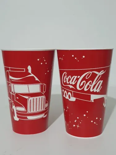 Copos Coca-Cola - Coleção Caminhões Natal 