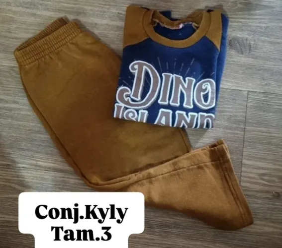 Lotinho de Conjunto de frio tam 3