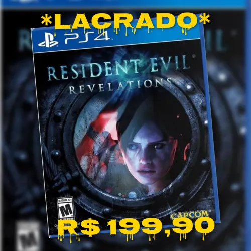 Resident Evil Revelations - PS4 / PS5 - Lacrado