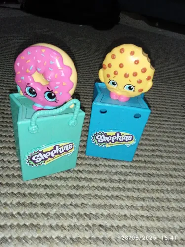 Brinquedo sacolinhas Shopkins - kit com duas peças