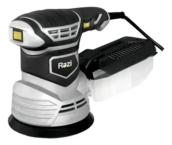 Lixadeira Roto Orbital 380w Lr380 Razi C/coletor Marceneiro Cor Cinza