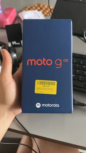 Smartphone Motorola Moto g05 - 128GB 12GB (4GB RAM + 8GB Ram Boost) e Camera 50MP com AI